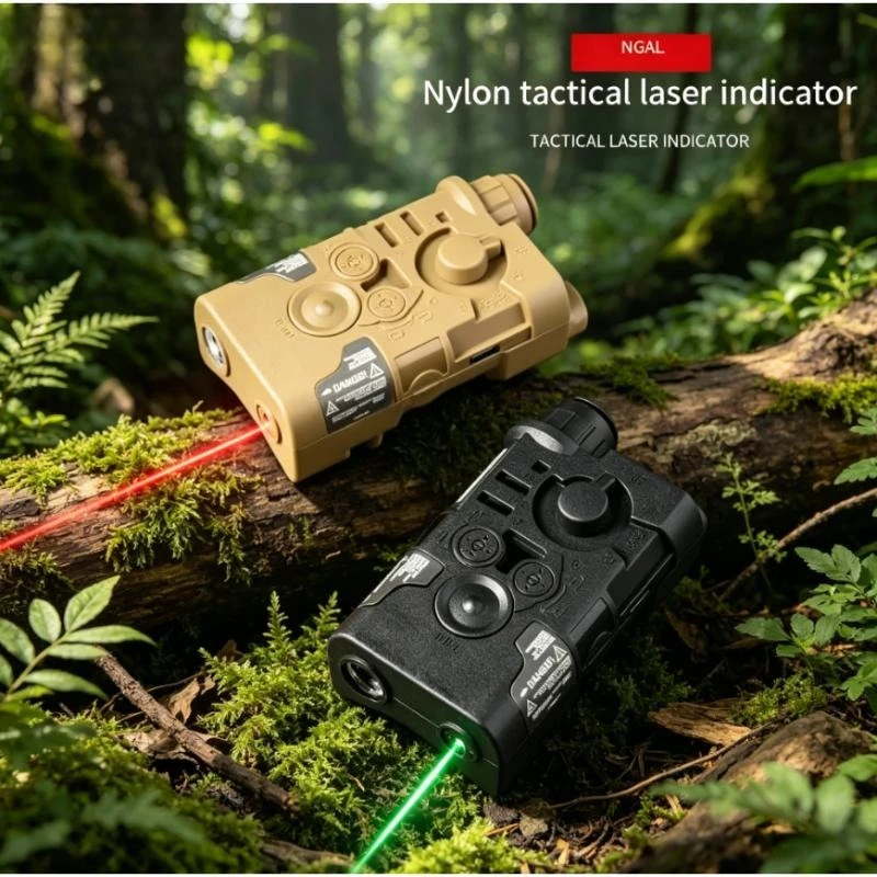 Tactical NGAL Style Battery Box Green Laser Light Strobe Flashlight With Tail Button Switch Outdoor Model Parts
Tactical NGAL Style Battery Box Green Laser Light Strobe Flashlight With Tail Button Switch Outdoor Model Parts
