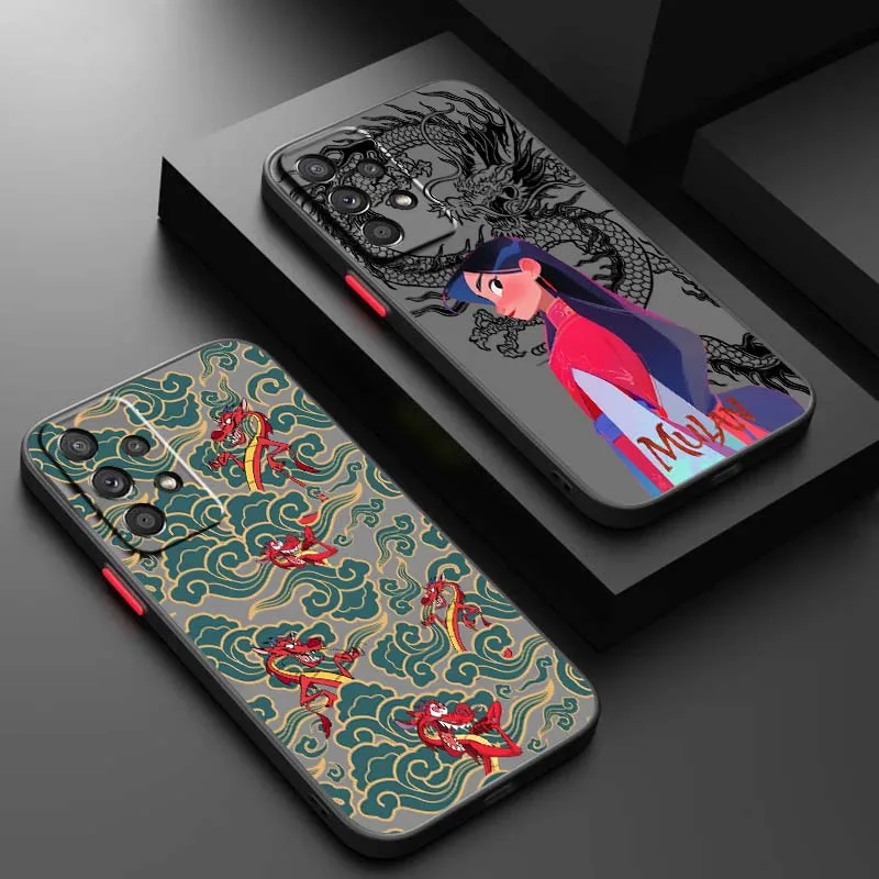 Disney Mulan Anime For Samsung A73 A72 A71 A55 A54 A53 A52 A51 A35 A25 A15 A14 5G Frosted Translucent Phone Case
Disney Mulan Anime For Samsung A73 A72 A71 A55 A54 A53 A52 A51 A35 A25 A15 A14 5G Frosted Translucent Phone Case