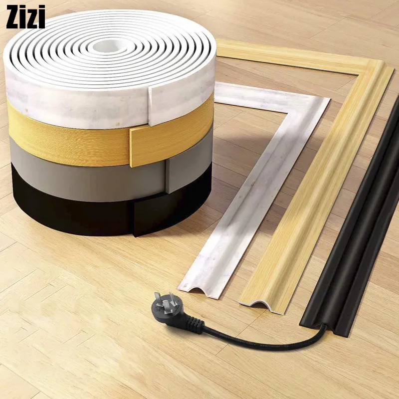 1PC 5.5x300cm High Quality Soft Cord Cover Durable Flexible Wire Cover PVC Cable Management Floor Cable Cover for Indoor Office
1PC 5.5x300cm High Quality Soft Cord Cover Durable Flexible Wire Cover PVC Cable Management Floor Cable Cover for Indoor Office