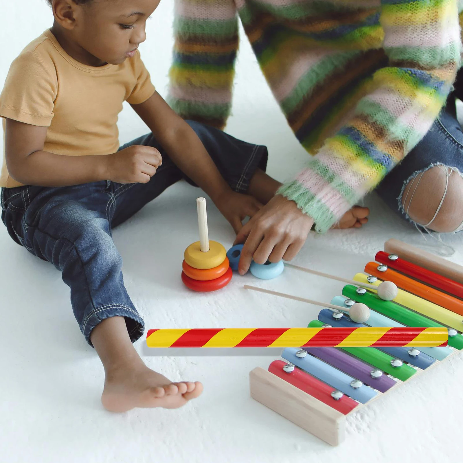 Wooden Rhythm Sticks Drumsticks Comfortable Grip Versatile Percussion Instrument Chinese Dance Props Wooden Mallets Pair
Wooden Rhythm Sticks Drumsticks Comfortable Grip Versatile Percussion Instrument Chinese Dance Props Wooden Mallets Pair