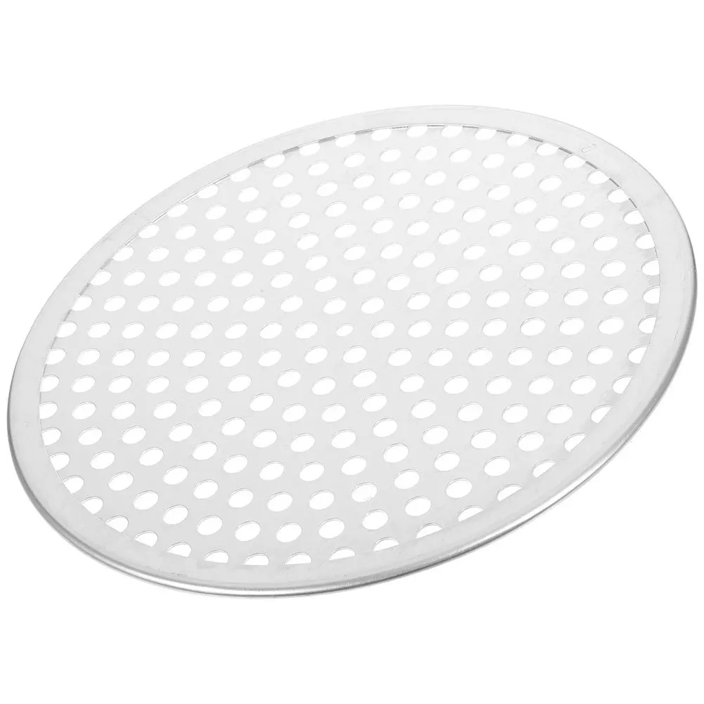 Perforated Pizza Tray Aluminium Alloy Baking Pan Reusable Non-Stick Round Pizza Screen For Oven Household Baking Tool
Perforated Pizza Tray Aluminium Alloy Baking Pan Reusable Non-Stick Round Pizza Screen For Oven Household Baking Tool