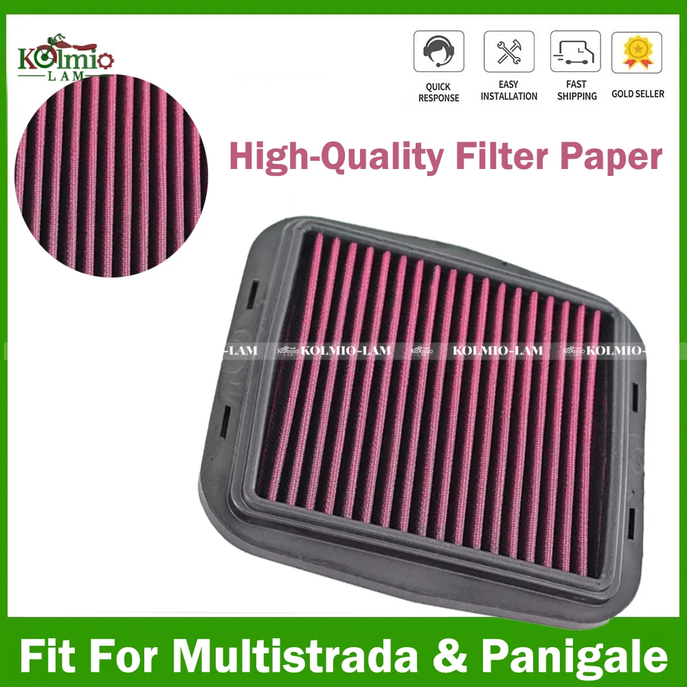 Fit for 2018 - 2024 Ducati Multistrada V4 S Panigale V4S Streetfighter V4R Air Filter Intake Cleaner 2023 2022 2021 2020 2019
Fit for 2018 - 2024 Ducati Multistrada V4 S Panigale V4S Streetfighter V4R Air Filter Intake Cleaner 2023 2022 2021 2020 2019