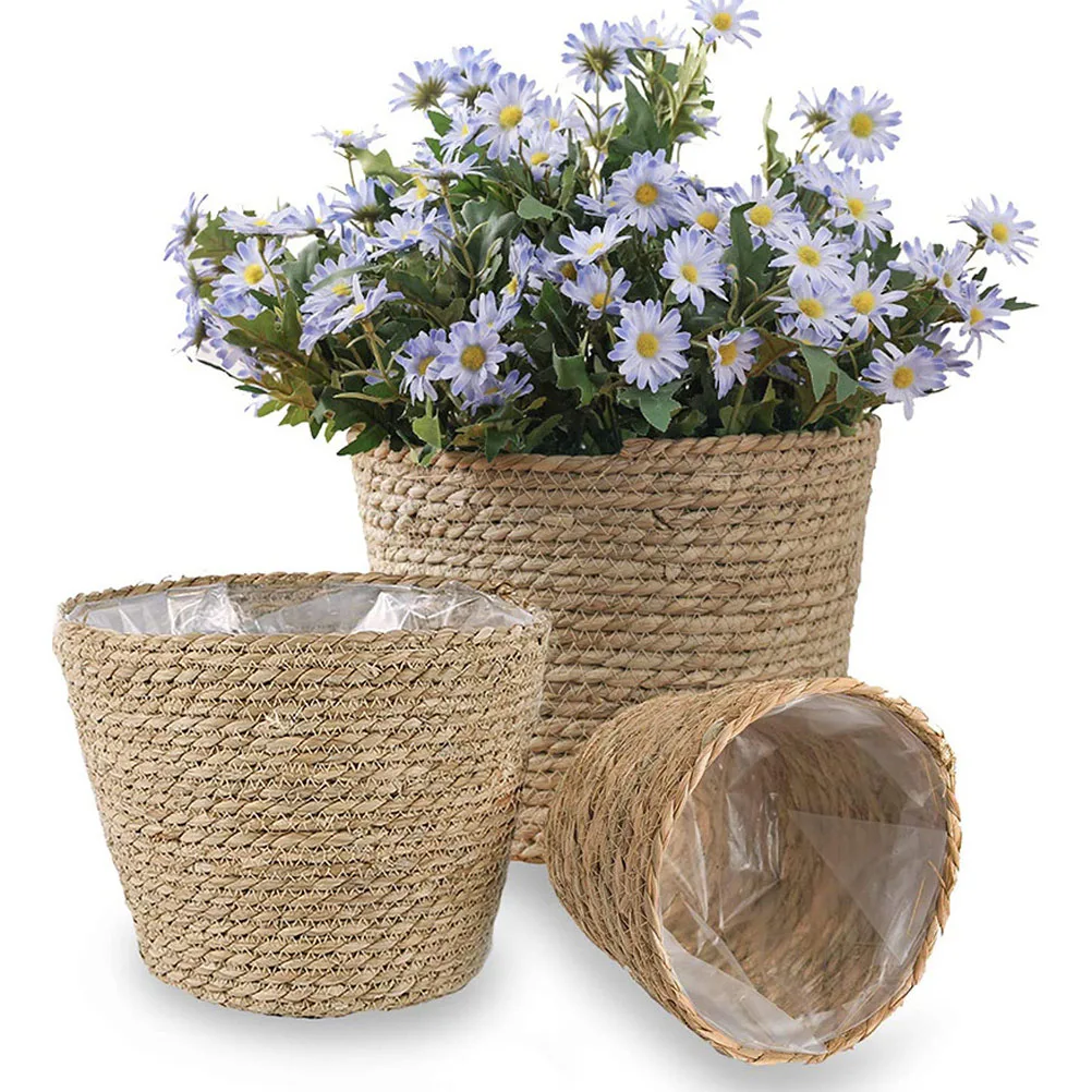 Woven Flower Basket Large Size Straw Weaving Planter Indoor Plants Home Woven Plant Pot Garden Decor Storage Baskets
Woven Flower Basket Large Size Straw Weaving Planter Indoor Plants Home Woven Plant Pot Garden Decor Storage Baskets