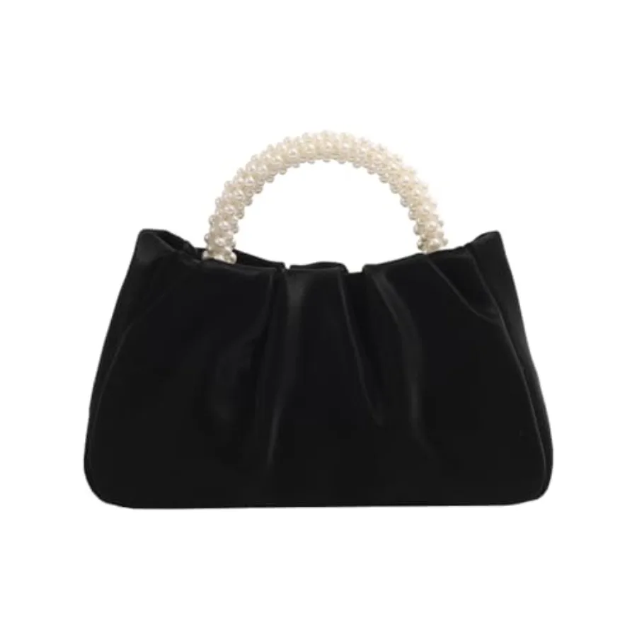Beatfull Evening Purse Women Small Pearl Handbags Soft Leather Ruched Bag Wedding Bridal Clutch Party Prom Crossbody Purses
Beatfull Evening Purse Women Small Pearl Handbags Soft Leather Ruched Bag Wedding Bridal Clutch Party Prom Crossbody Purses