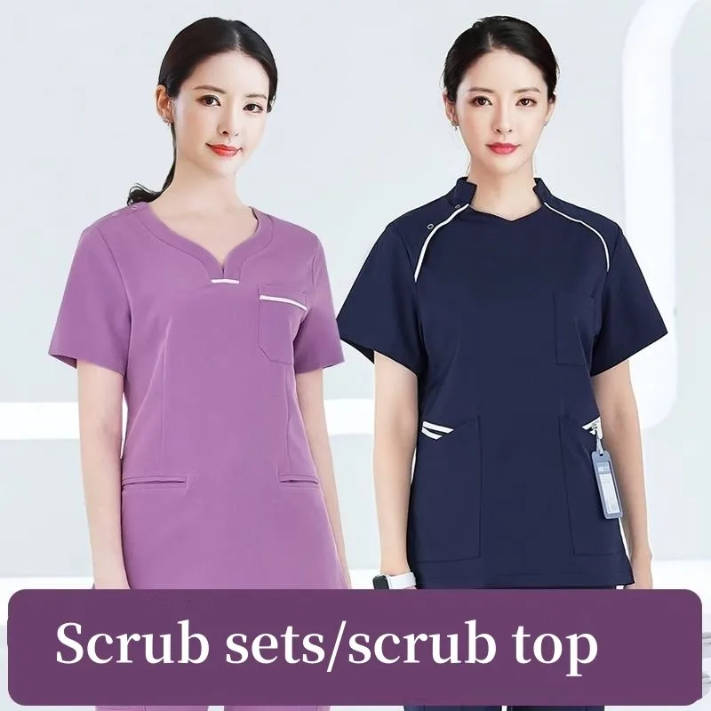 Multicolor Scrub sets short/long sleeved doctor Surgical suits pet dental beauty salon Nursing Top workwear hospital outfits
Multicolor Scrub sets short/long sleeved doctor Surgical suits pet dental beauty salon Nursing Top workwear hospital outfits