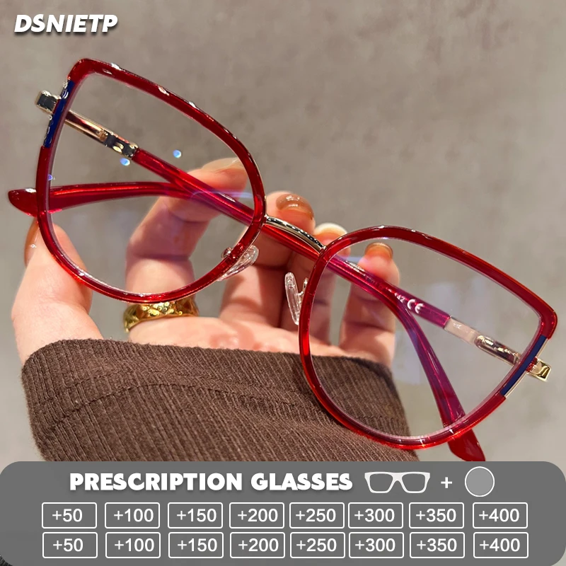 Ультралегкие очки для чтения Tr90, женские фотохромные очки «кошачий глаз» с защитой от синего света, очки по рецепту, прогрессивные очки для близорукости
Ультралегкие очки для чтения Tr90, женские фотохромные очки «кошачий глаз» с защитой от синего света, очки по рецепту, прогрессивные очки для близорукости