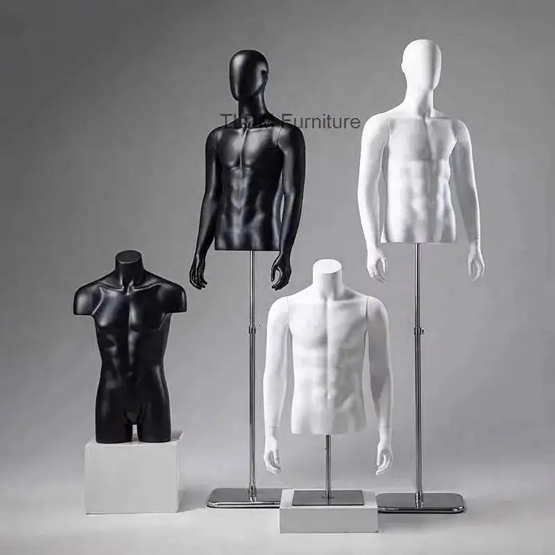 Манекены для витрин магазинов одежды: полноростовые мужские спортивные манекены, стоячие модели для демонстрации одежды
Манекены для витрин магазинов одежды: полноростовые мужские спортивные манекены, стоячие модели для демонстрации одежды