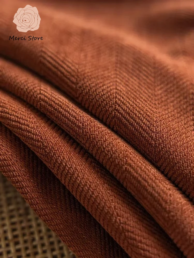 Caramel Herringbone Chenille Australian Wool Blend Blackout Drapes Light Luxury Custom Velvet Curtains for Living Room Bedroom
Caramel Herringbone Chenille Australian Wool Blend Blackout Drapes Light Luxury Custom Velvet Curtains for Living Room Bedroom