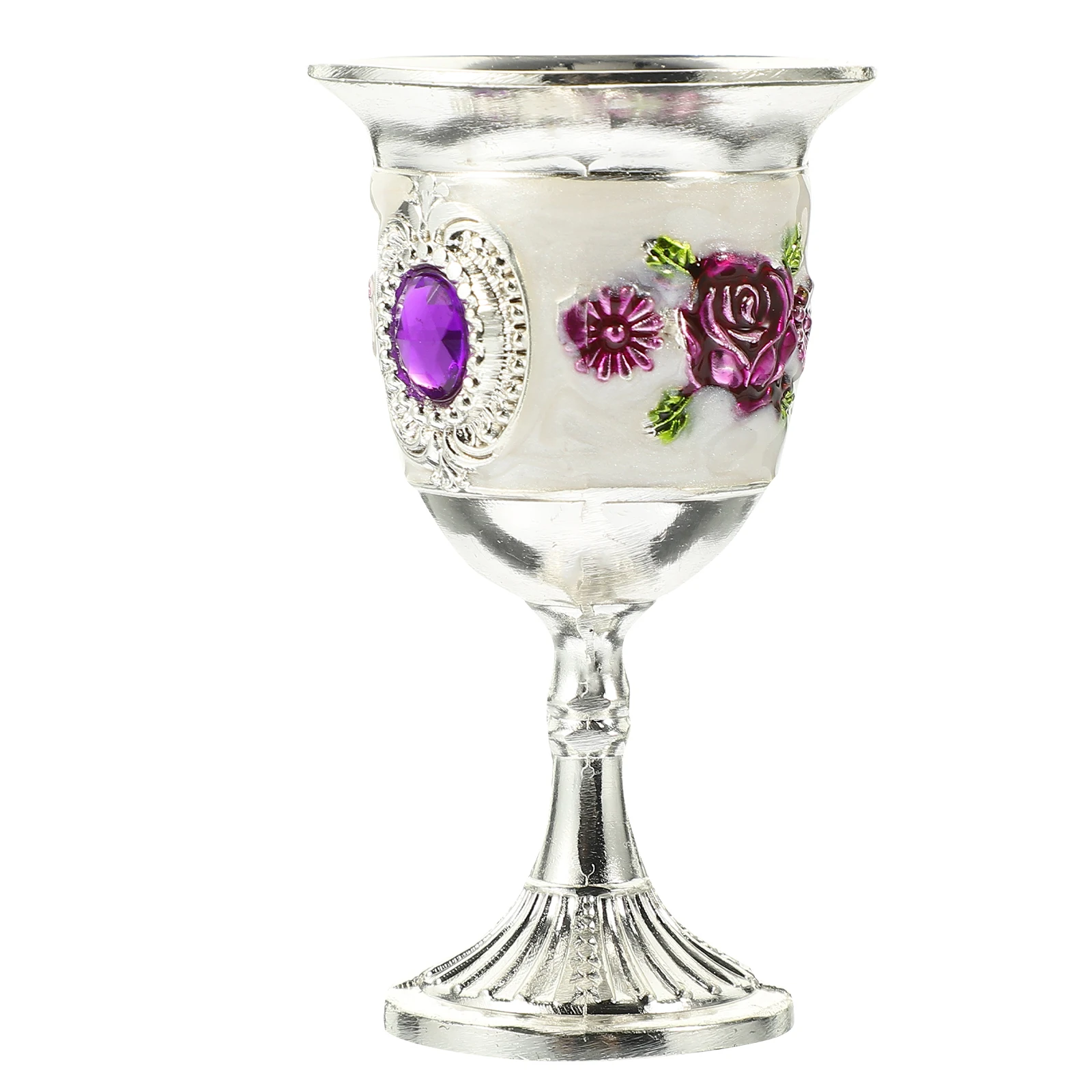 Alloy Goblet Tall White Glass Vintage Style Stem Cocktail Unbreakable Reusable Safe Large Wide Mouth Easy Clean
Alloy Goblet Tall White Glass Vintage Style Stem Cocktail Unbreakable Reusable Safe Large Wide Mouth Easy Clean