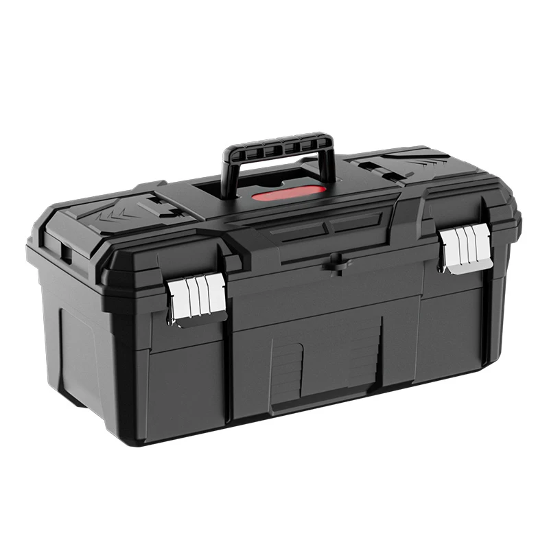 Black 17 20inchPlastic Tool Box, Storage Organizer with Secure Latch, Portable Design Perfect for Home, Garage, and DIY Projects
Black 17 20inchPlastic Tool Box, Storage Organizer with Secure Latch, Portable Design Perfect for Home, Garage, and DIY Projects