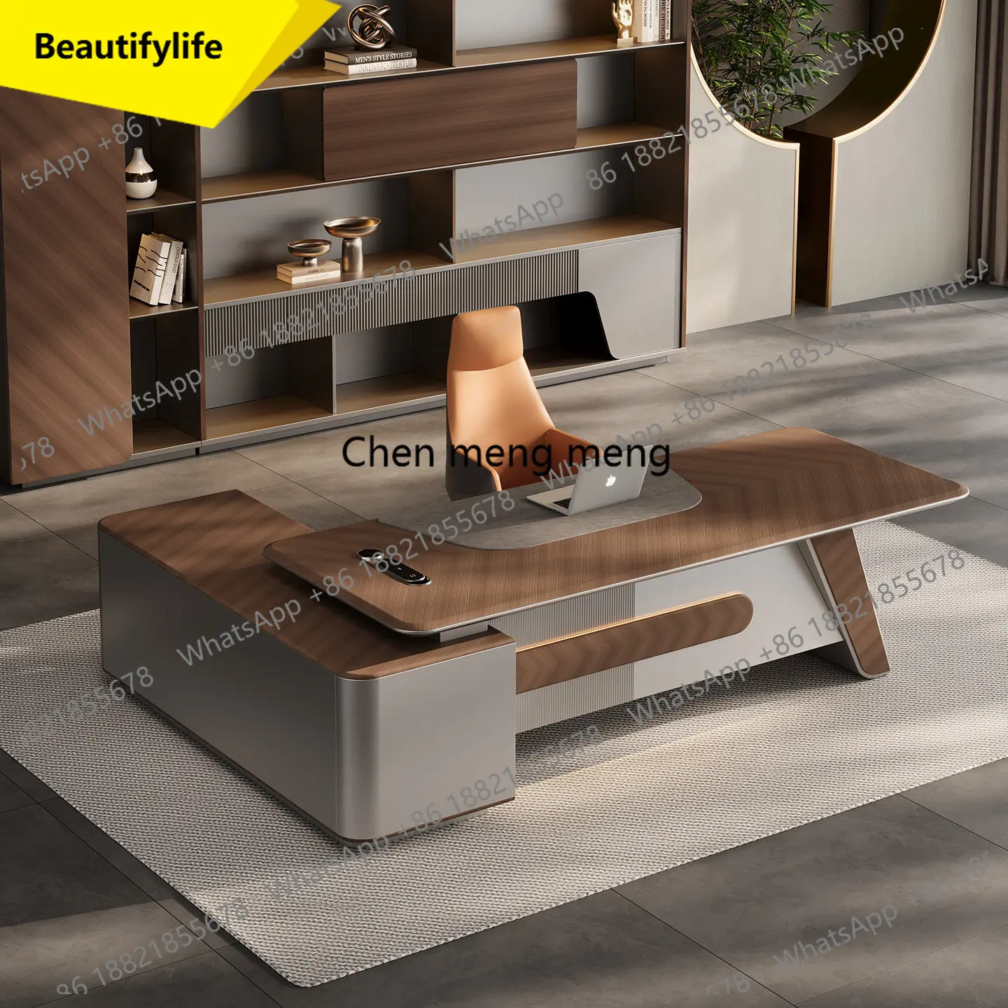 a55 Simple Modern President's Office Furniture Manager Supervisor Desk and Chair Combination Light Luxury Class Desk
a55 Simple Modern President's Office Furniture Manager Supervisor Desk and Chair Combination Light Luxury Class Desk