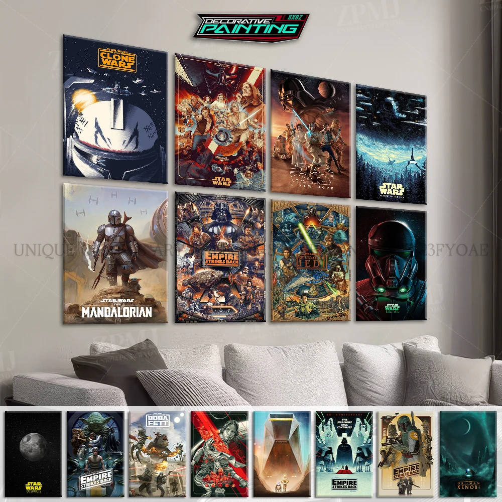 Star Wars:The Empire Strikes Back Hot Movie Home Decor Canvas Wall Art Painting Picture Printing No Frame Poster For Living Room
Star Wars:The Empire Strikes Back Hot Movie Home Decor Canvas Wall Art Painting Picture Printing No Frame Poster For Living Room