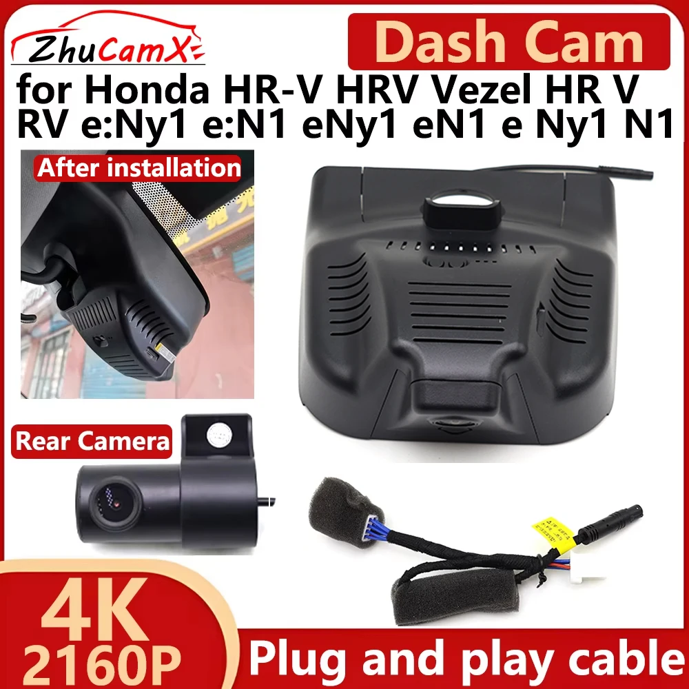 ZhuCamX for Honda HR-V HRV Vezel HR V RV e:Ny1 e:N1 eNy1 eN1 e Ny1 N1 4K UHD 2160P Car DVR Dash Cam Camera Night Vision Recorder
ZhuCamX for Honda HR-V HRV Vezel HR V RV e:Ny1 e:N1 eNy1 eN1 e Ny1 N1 4K UHD 2160P Car DVR Dash Cam Camera Night Vision Recorder