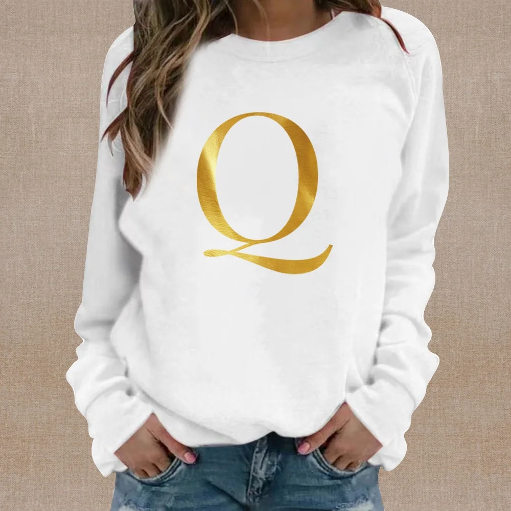 Women's New Fashion Hoodie Letter Pattern Printed White Long-sleeved Casual Sweatshirt Autumn and Winter Warm Lightweight Jumper
Women's New Fashion Hoodie Letter Pattern Printed White Long-sleeved Casual Sweatshirt Autumn and Winter Warm Lightweight Jumper