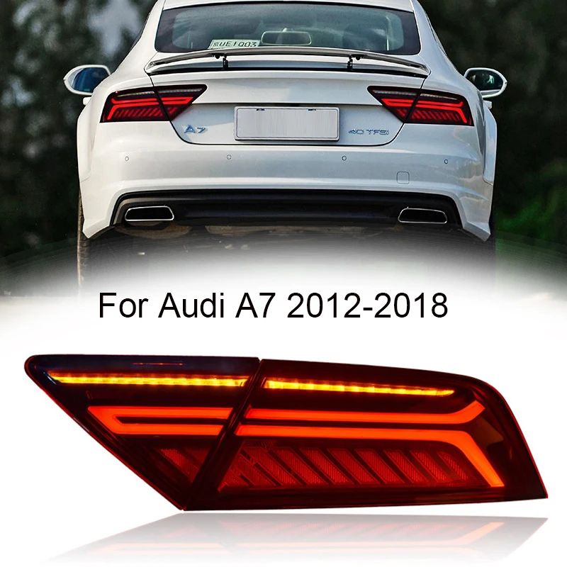 2 шт. задний фонарь для Audi A7 S7 RS7 2011-2018 модифицированный светодиодный фонарь заднего хода указатель поворота тормозные дневные ходовые огни автомобильные аксессуары
2 шт. задний фонарь для Audi A7 S7 RS7 2011-2018 модифицированный светодиодный фонарь заднего хода указатель поворота тормозные дневные ходовые огни автомобильные аксессуары
