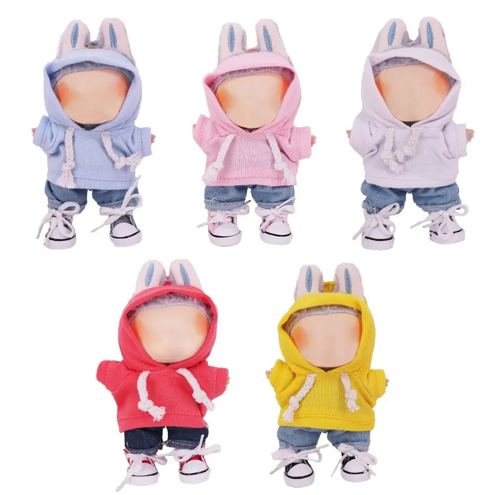 Casual Multicolor Doll Hoodie Replacement Hand-made For Labubu Clothing DIY Multiple Styles Doll Accessories for 17CM LABUBU
Casual Multicolor Doll Hoodie Replacement Hand-made For Labubu Clothing DIY Multiple Styles Doll Accessories for 17CM LABUBU