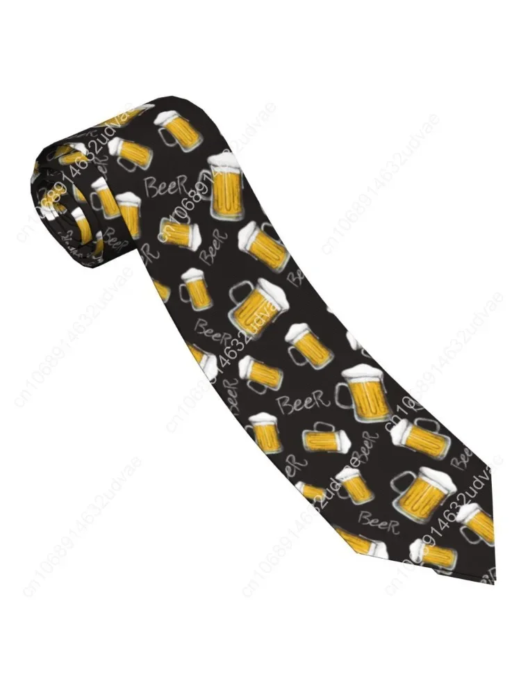 Beer Mug Pattern Necktie Men Women Polyester 8 cm Neck Ties for Men Fashion Narrow Suits Accessories Party
Beer Mug Pattern Necktie Men Women Polyester 8 cm Neck Ties for Men Fashion Narrow Suits Accessories Party