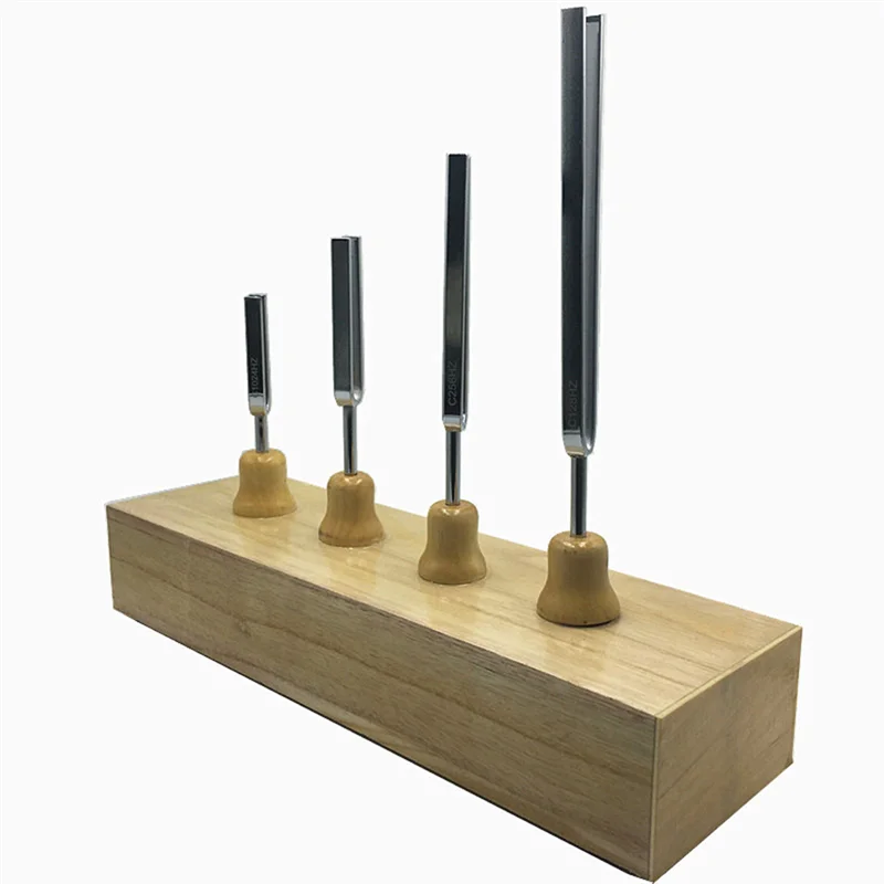 AED4-4Pcs Accurate Frequency 128HZ 256Hz 512Hz 1024HZ Music Tuning Fork Set Music Flat Fork Measure Gauge With Hammer Durable
AED4-4Pcs Accurate Frequency 128HZ 256Hz 512Hz 1024HZ Music Tuning Fork Set Music Flat Fork Measure Gauge With Hammer Durable