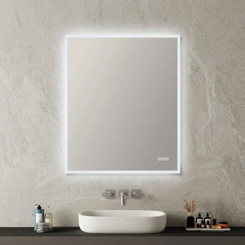 30x36 Front amp Backlit LED Bathroom Mirror, Shatterproof Tempered Glass, CRI 90 Professional Vanity Mirror with Lights, AntiFo
30x36 Front amp Backlit LED Bathroom Mirror, Shatterproof Tempered Glass, CRI 90 Professional Vanity Mirror with Lights, AntiFo