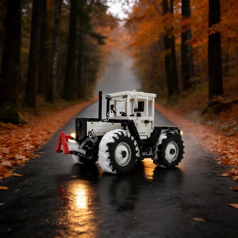 1296 деталей MOC Technical MB Trac RC — конструктор, развивающая игрушка, креативный набор для сборки, идеальный подарок на Рождество
1296 деталей MOC Technical MB Trac RC — конструктор, развивающая игрушка, креативный набор для сборки, идеальный подарок на Рождество