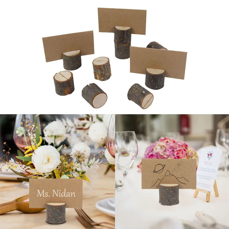 5/10pcs Natural Wooden Place Card Holders Rustic Table Sign Number Holders Wedding Birthday Party Table Place Cards Decorations
5/10pcs Natural Wooden Place Card Holders Rustic Table Sign Number Holders Wedding Birthday Party Table Place Cards Decorations