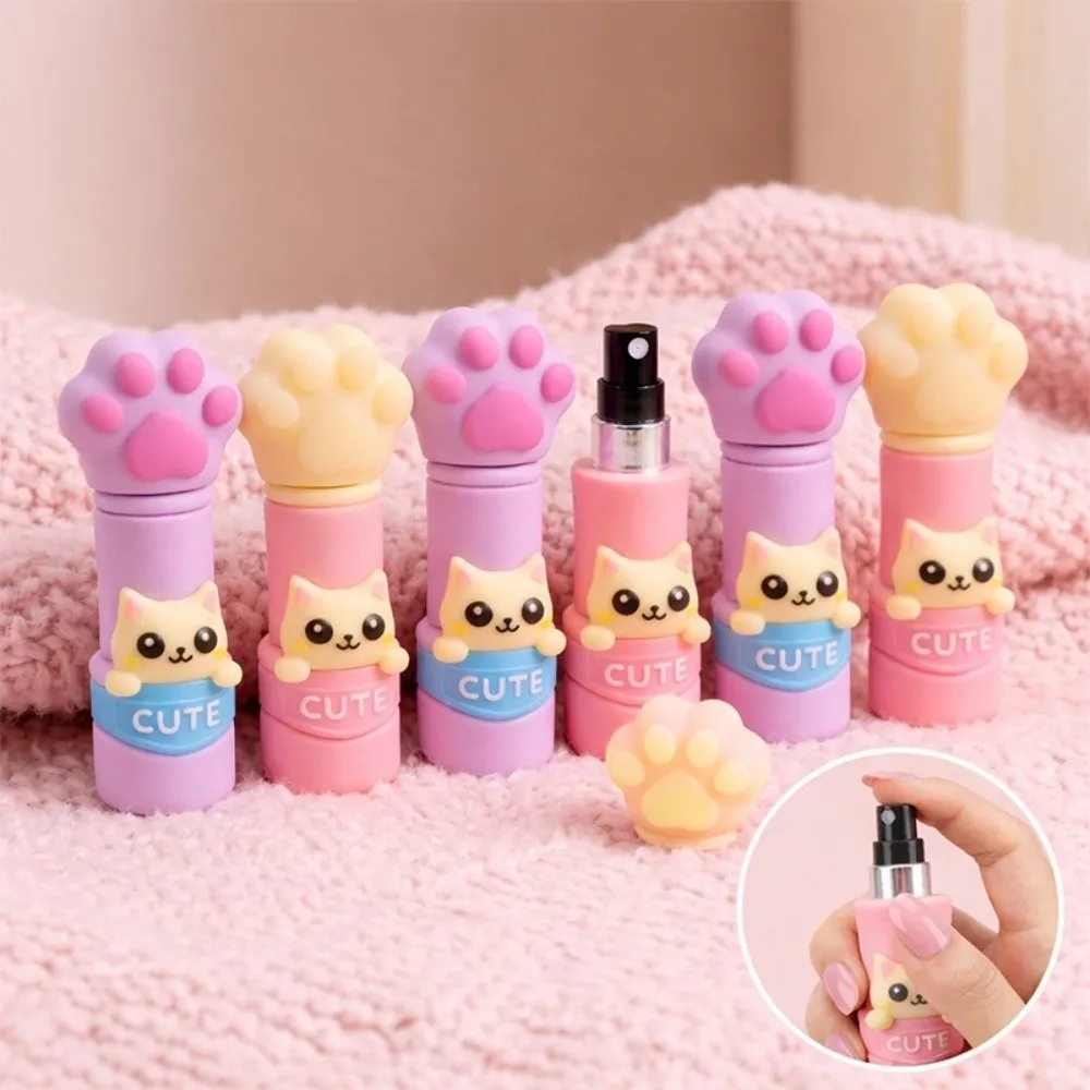 Mini Refillable Perfume Bottle Color Changing Portable Mini Spray Bottle Cat Paw Shape UV Color Changing Perfume Bottle Gift
Mini Refillable Perfume Bottle Color Changing Portable Mini Spray Bottle Cat Paw Shape UV Color Changing Perfume Bottle Gift