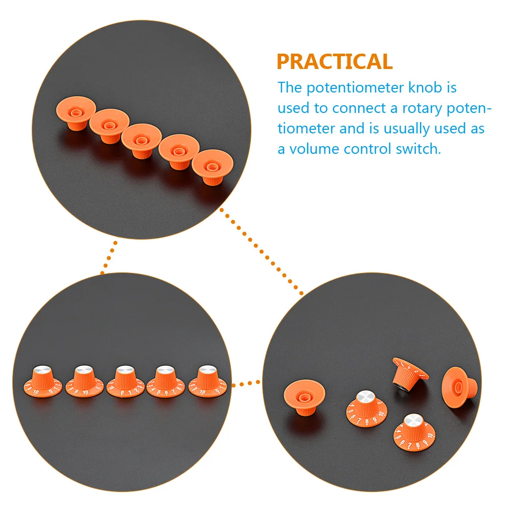 5pcs Electric Bass Potentiometer With Scale Durable Easy Install Replacement Guitar Accessories Volume Control Knob Instrument
5pcs Electric Bass Potentiometer With Scale Durable Easy Install Replacement Guitar Accessories Volume Control Knob Instrument