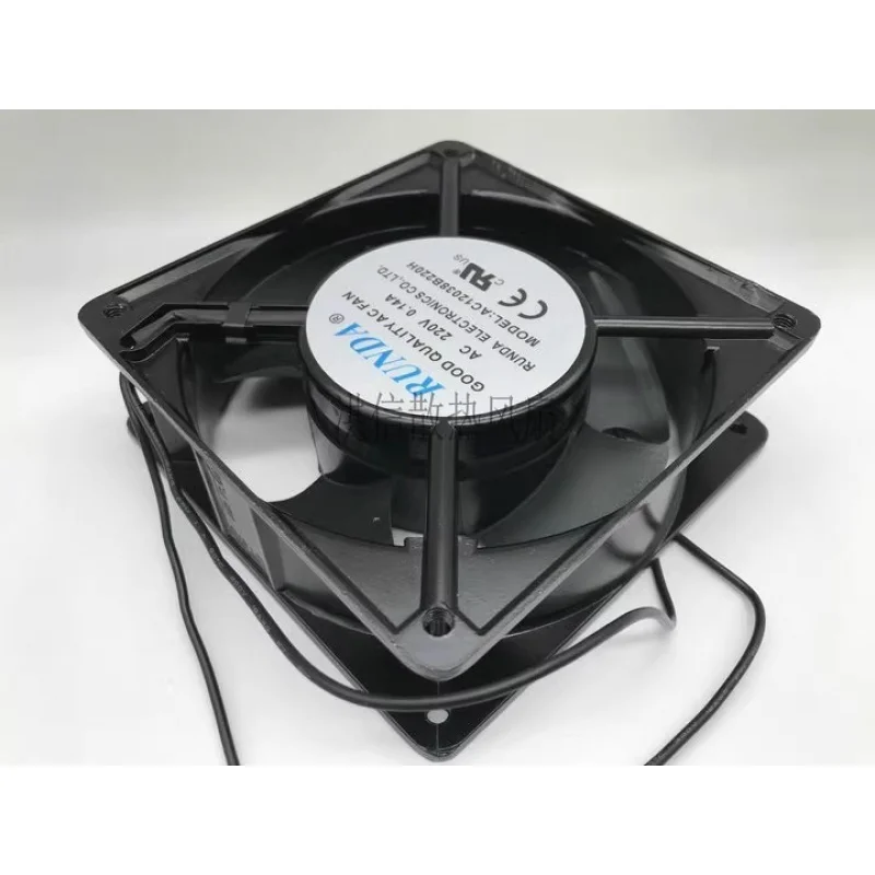 HTS...RUNDA AC12038B220H 220V 0.14A 12cm Pure copper motor ball bearing AC fan
HTS...RUNDA AC12038B220H 220V 0.14A 12cm Pure copper motor ball bearing AC fan