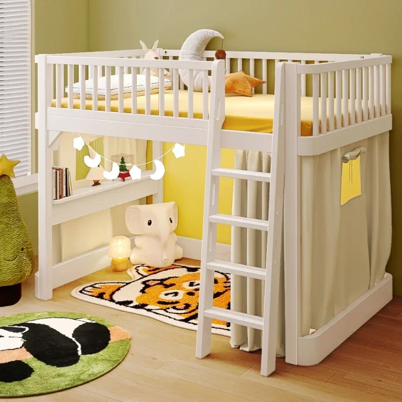King Size Children Bed American Wood White Loft Bed Modern Comferter Cama Infantil Bedroom Set Furniture Queen
King Size Children Bed American Wood White Loft Bed Modern Comferter Cama Infantil Bedroom Set Furniture Queen