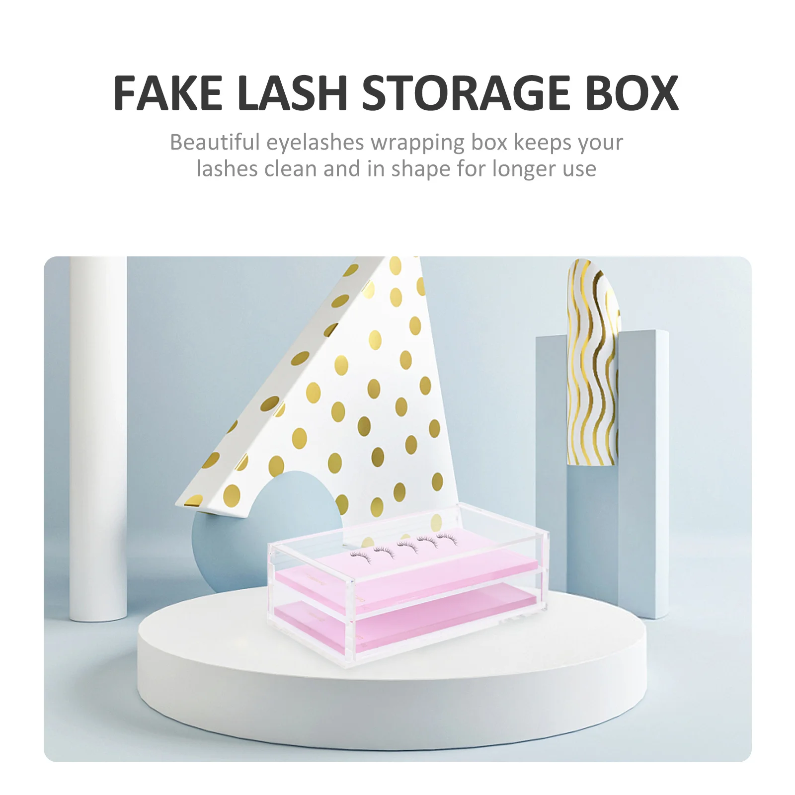 Eyelash Storage Box Acrylic Empty False Lash Case Transparent Organizer For Women Girls Salon Use Fake Lash Storage Box
Eyelash Storage Box Acrylic Empty False Lash Case Transparent Organizer For Women Girls Salon Use Fake Lash Storage Box