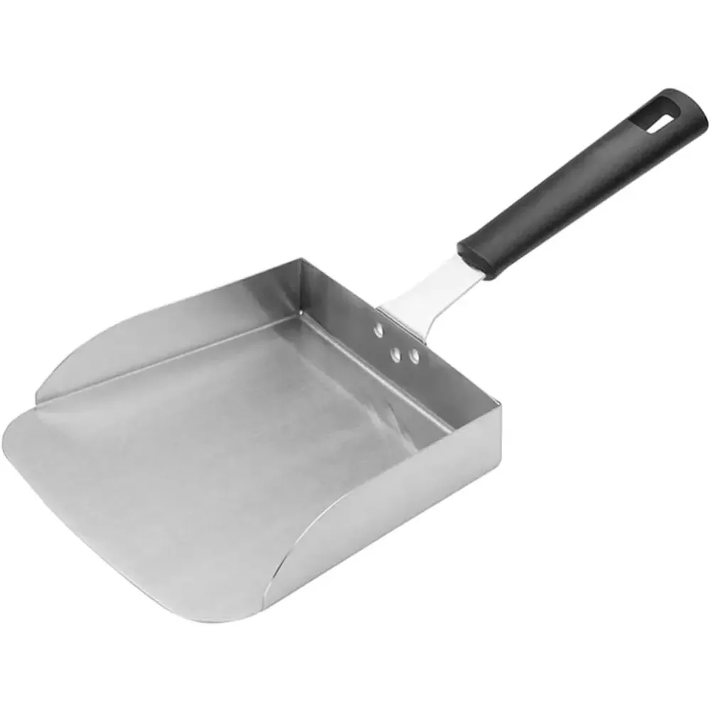 Griddle Food Mover Stainless Steel Hamburger Fries Spatula for Rice Vegetables Cooking Food Shovel Home Outdoor Camping BBQ Tool
Griddle Food Mover Stainless Steel Hamburger Fries Spatula for Rice Vegetables Cooking Food Shovel Home Outdoor Camping BBQ Tool