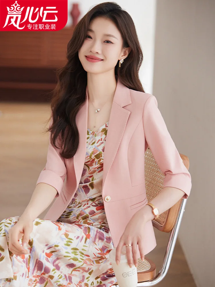 Design Slimming Leisure Suit2024Spring and Summer New Versatile Fashion Stylish Thin Sun Protection Suit Jacket for Women
Design Slimming Leisure Suit2024Spring and Summer New Versatile Fashion Stylish Thin Sun Protection Suit Jacket for Women