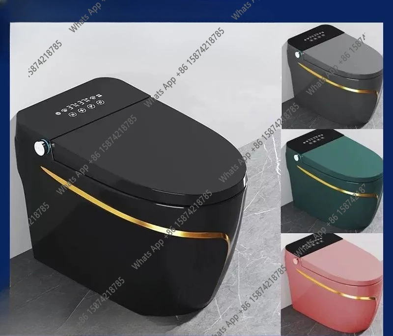 Smart toilet color high-end household integrated type automatic small apartment drying black gray voice siphon type
Smart toilet color high-end household integrated type automatic small apartment drying black gray voice siphon type