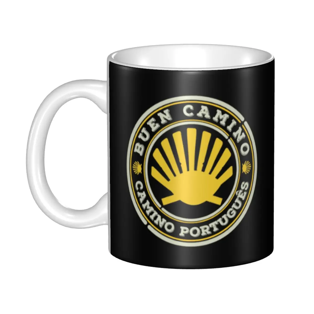 Custom Buen Camino Camino Portuguese Mugs DIY Ceramic Tea Milk Coffee Cup
Custom Buen Camino Camino Portuguese Mugs DIY Ceramic Tea Milk Coffee Cup