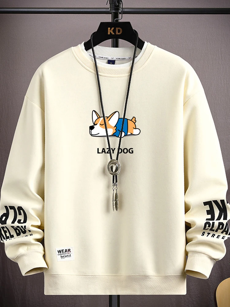 Men's Sweatirt round Ne Long Sve Casual Sle Spring Autumn Trendy Brand Youth Leisure Top Couple Outerwear
Men's Sweatirt round Ne Long Sve Casual Sle Spring Autumn Trendy Brand Youth Leisure Top Couple Outerwear