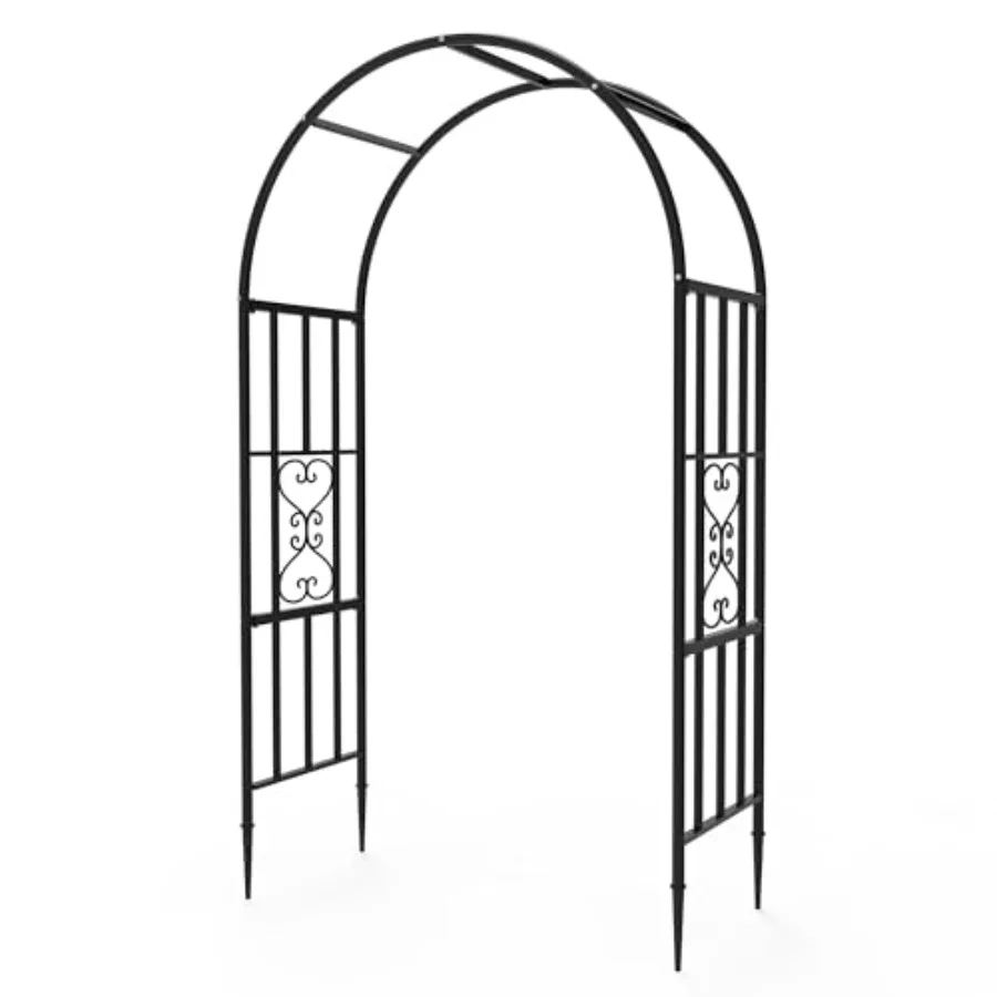 Garden Arch - 87" H *47"(L), Rust-Resistant and Sturdy Metal Garden Arbor, Trellis for Climbing Plants Outdoor, Use for Backyar
Garden Arch - 87" H *47"(L), Rust-Resistant and Sturdy Metal Garden Arbor, Trellis for Climbing Plants Outdoor, Use for Backyar