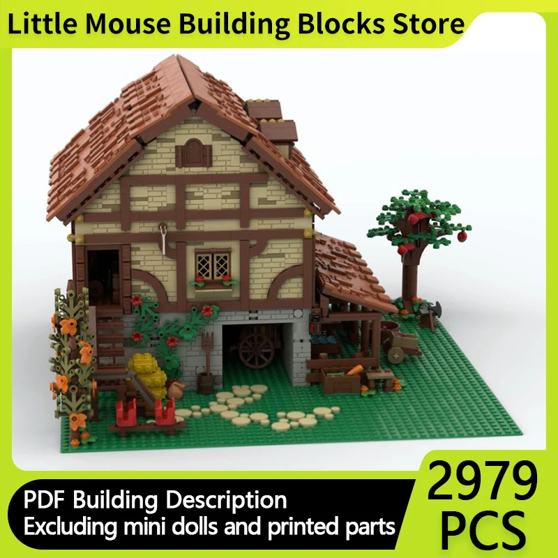 City Street View Model MOC Building Bricks Medieval Stables Modular Technology Gifts Holiday Assemble Children Toys Suit
City Street View Model MOC Building Bricks Medieval Stables Modular Technology Gifts Holiday Assemble Children Toys Suit