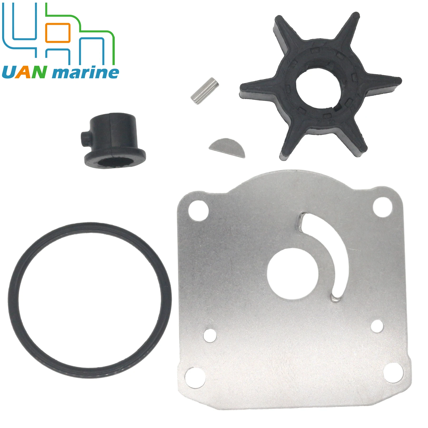 61N-W0078 Water Pump Impeller Kit Compatible with Yamaha 25HP Marine Outboard Engine Models 61N-W0078-11 Sierra 18-3432
61N-W0078 Water Pump Impeller Kit Compatible with Yamaha 25HP Marine Outboard Engine Models 61N-W0078-11 Sierra 18-3432