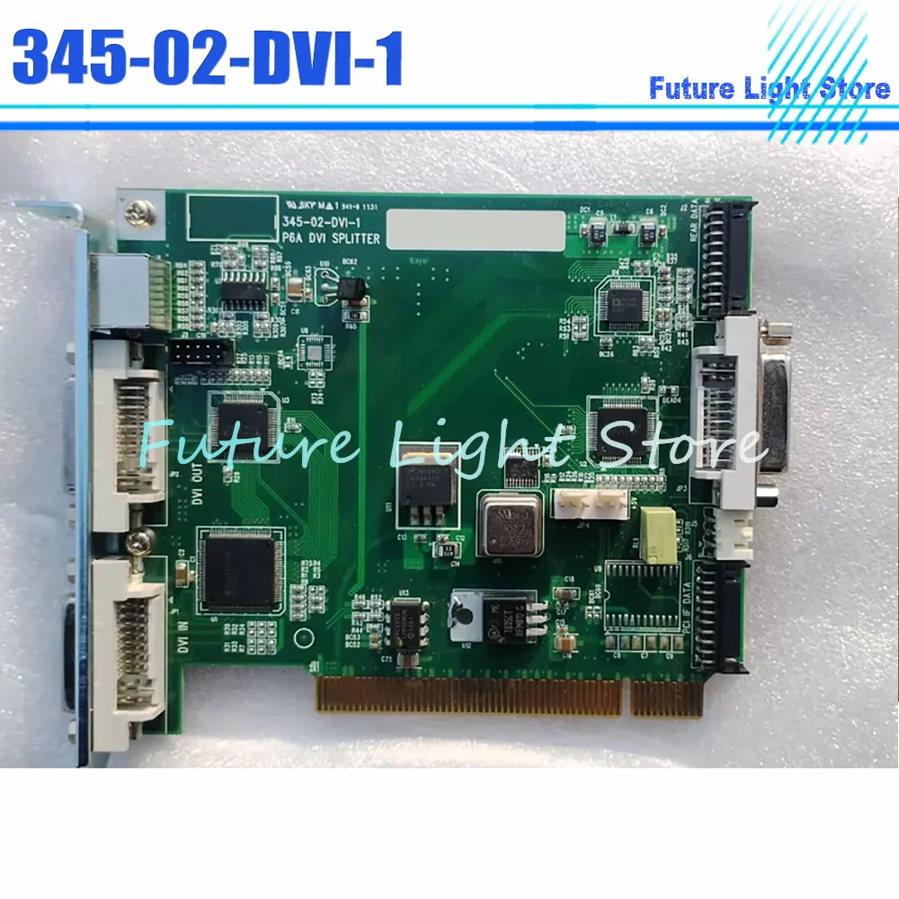 345-02-DVI-1 P6A DVI SPLITEXT Computer Acquisition Graphics Card
345-02-DVI-1 P6A DVI SPLITEXT Computer Acquisition Graphics Card