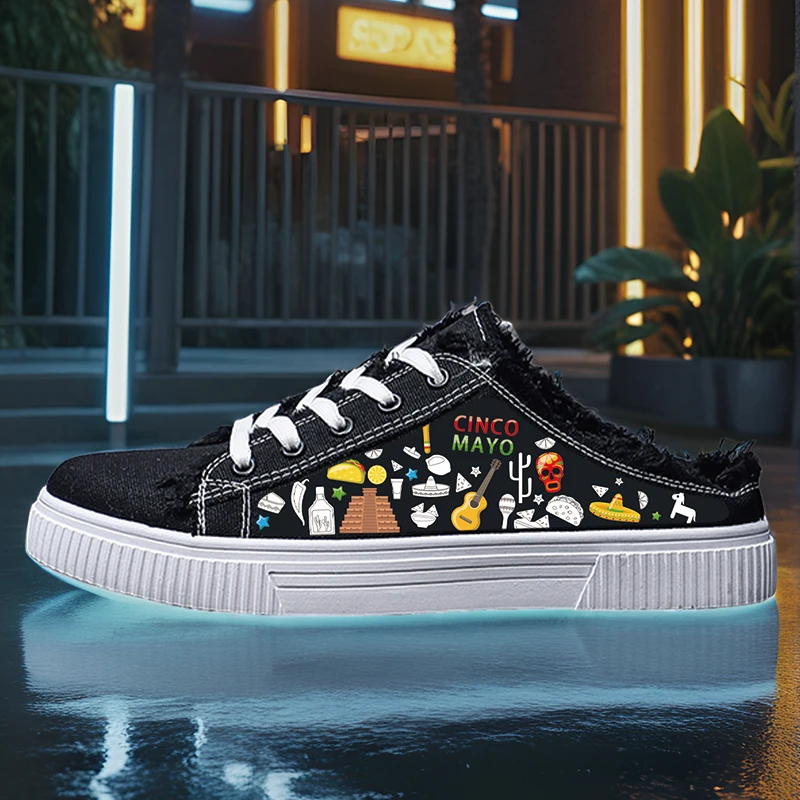 Women's Sports Shoes for All Seasons Daily Life Casual Simple Women's Canvas Shoes Mask Food Hat Round Toe High Top Round Toe Flats Bottom Breathable Vulcanized Shoes Digital Printing Women's Shoes
Women's Sports Shoes for All Seasons Daily Life Casual Simple Women's Canvas Shoes Mask Food Hat Round Toe High Top Round Toe Flats Bottom Breathable Vulcanized Shoes Digital Printing Women's Shoes