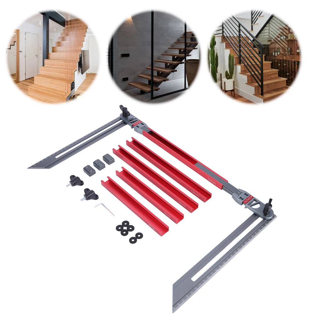 Stair Tread Template Tool Stair Tread Measuring Tool Jig Adjustable Stair Tread Jig Tool Stair Template Tool Shelf Scribe Tools
Stair Tread Template Tool Stair Tread Measuring Tool Jig Adjustable Stair Tread Jig Tool Stair Template Tool Shelf Scribe Tools