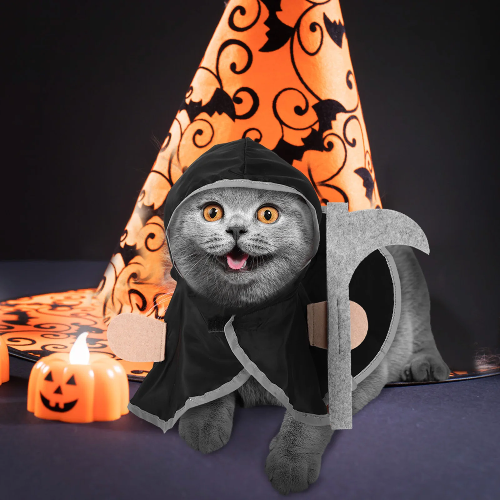 1pcs Pet Cloak For Halloween Costume Cat Dog Cosplay Cape Party Wear Comfortable Polyester Halloween Pet Costume Cloak
1pcs Pet Cloak For Halloween Costume Cat Dog Cosplay Cape Party Wear Comfortable Polyester Halloween Pet Costume Cloak