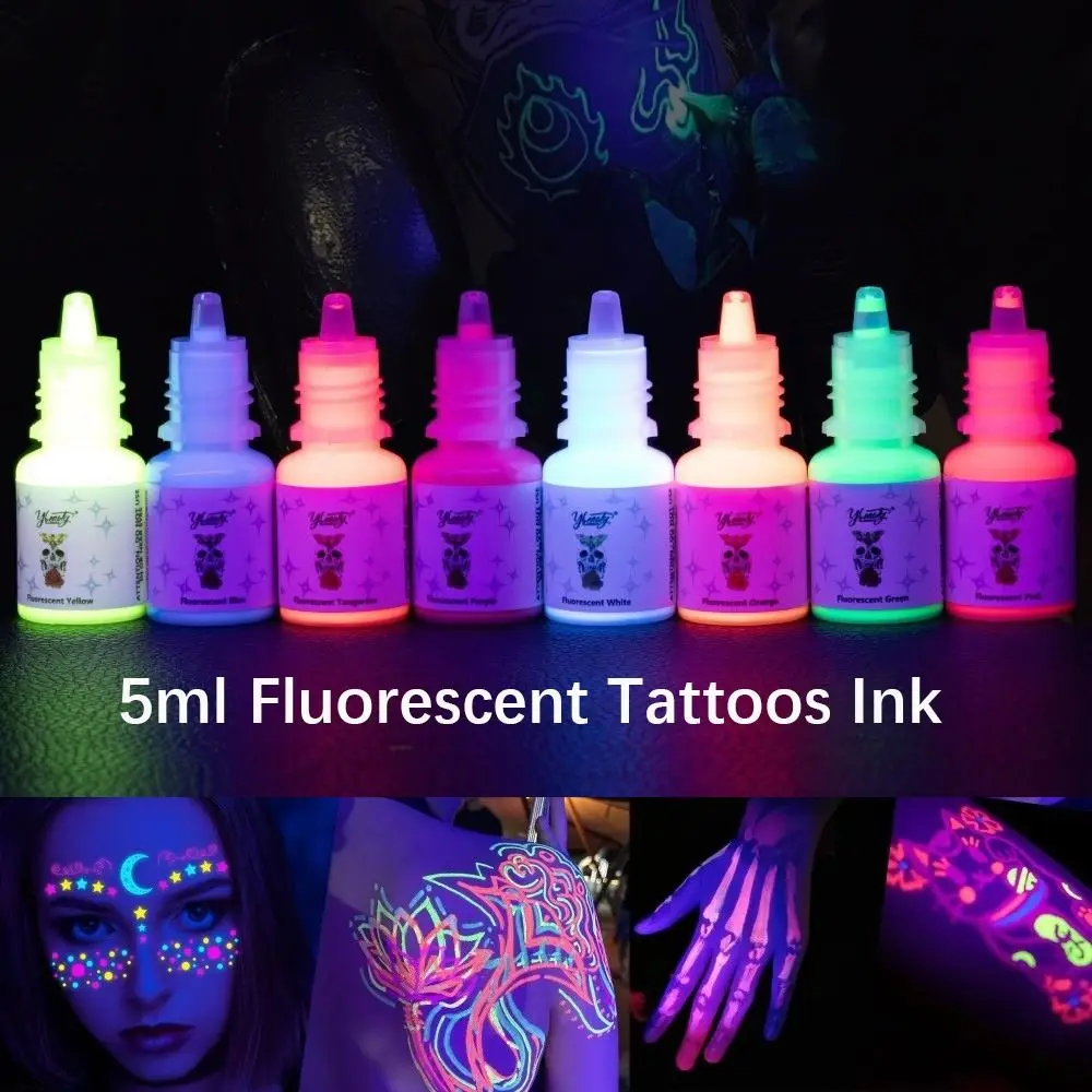 New 5ml Tattoos Ink Body Art Multi-Color Ink Pigment Fluorescent Professional Paints Makeup
New 5ml Tattoos Ink Body Art Multi-Color Ink Pigment Fluorescent Professional Paints Makeup