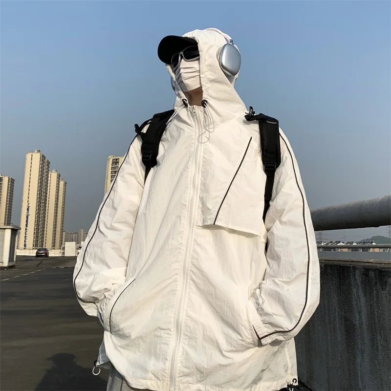 Мужская летняя легкая дышащая одежда для защиты от солнца, свободная повседневная спортивная куртка с защитой от ультрафиолета, тонкая модель Fai...
Мужская летняя легкая дышащая одежда для защиты от солнца, свободная повседневная спортивная куртка с защитой от ультрафиолета, тонкая модель Fai...