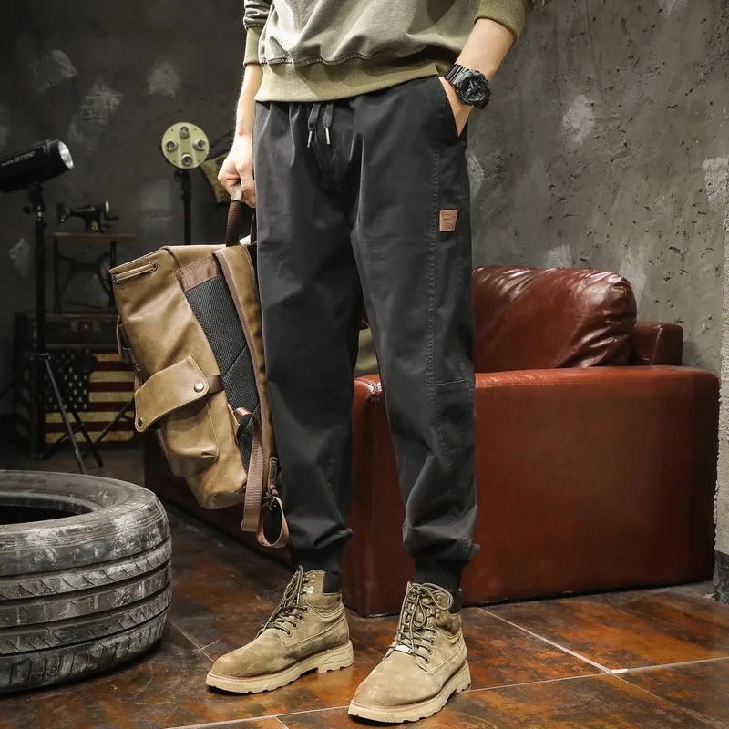 Briti Preppy Men's Workwear Pants Spring Autumn Trendy Fce Cuffed Straight Leg Casual Trousers Winter Warm Loose Fit
Briti Preppy Men's Workwear Pants Spring Autumn Trendy Fce Cuffed Straight Leg Casual Trousers Winter Warm Loose Fit