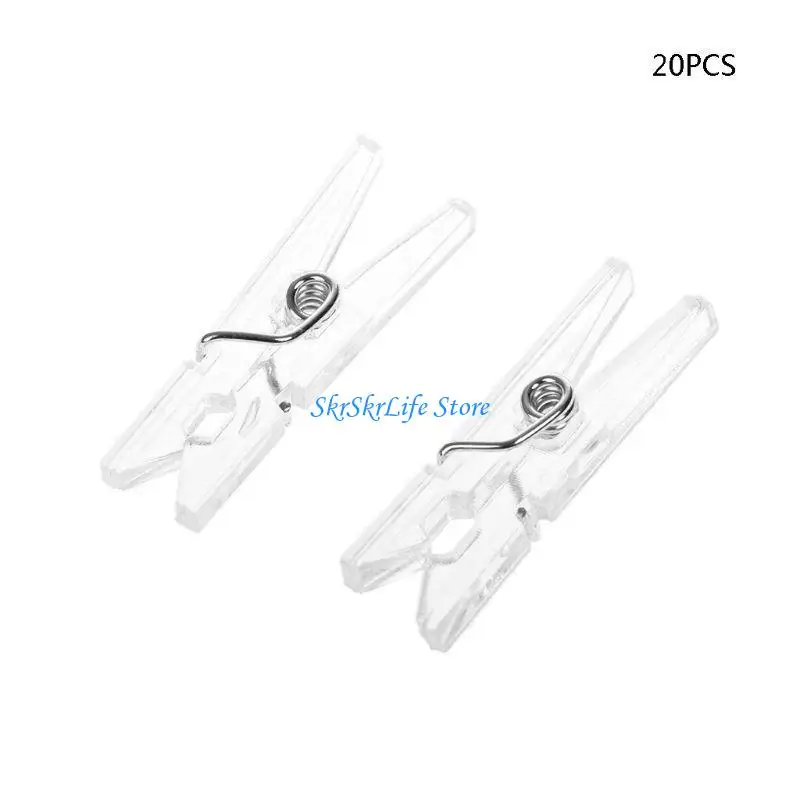 E65E Mini Plastic Pegs Craft Clothespin for Wedding Photo Clips Kid DIY 2.5cm 20Pack
E65E Mini Plastic Pegs Craft Clothespin for Wedding Photo Clips Kid DIY 2.5cm 20Pack