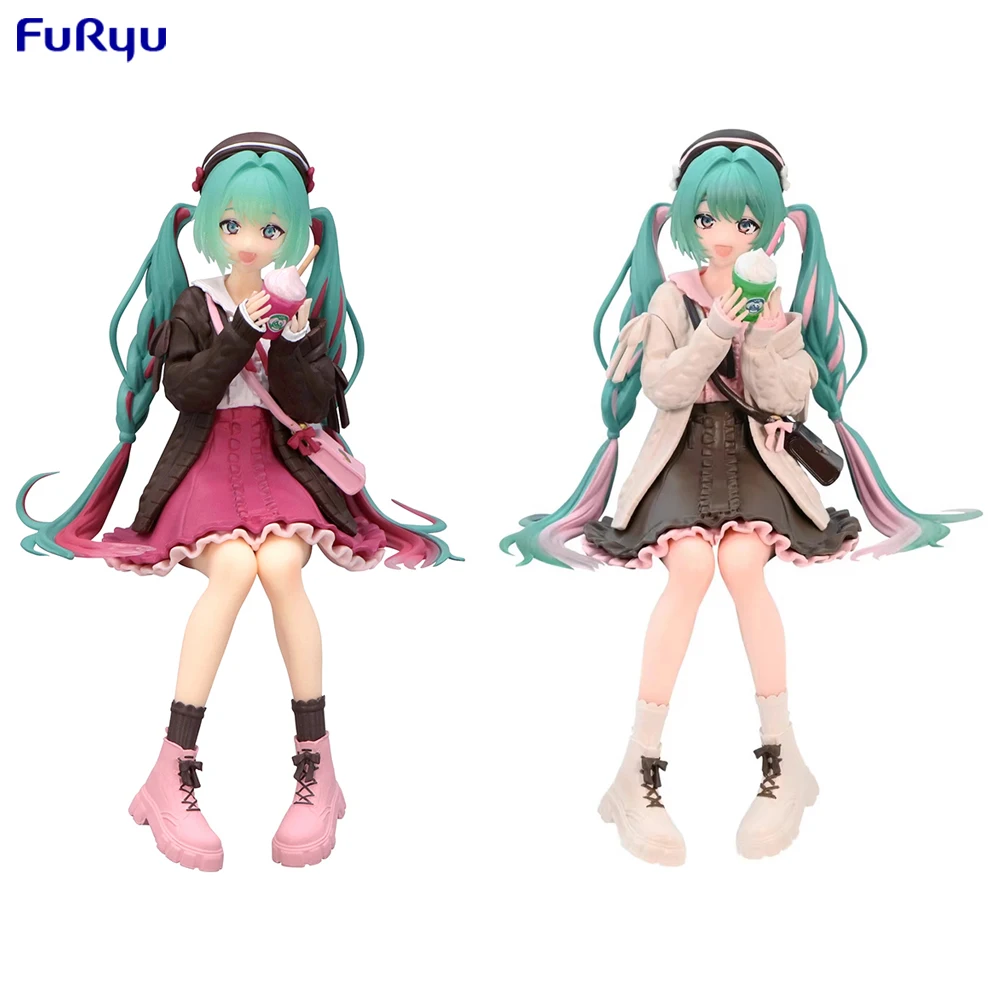 Оригинальная фигурка фиксатора лапши FuRyu Vocaloid Hatsune Miku (осенняя Дата, цвет розовый Ver.) 14 см Красивые коллекционные аниме модельные игрушки
Оригинальная фигурка фиксатора лапши FuRyu Vocaloid Hatsune Miku (осенняя Дата, цвет розовый Ver.) 14 см Красивые коллекционные аниме модельные игрушки