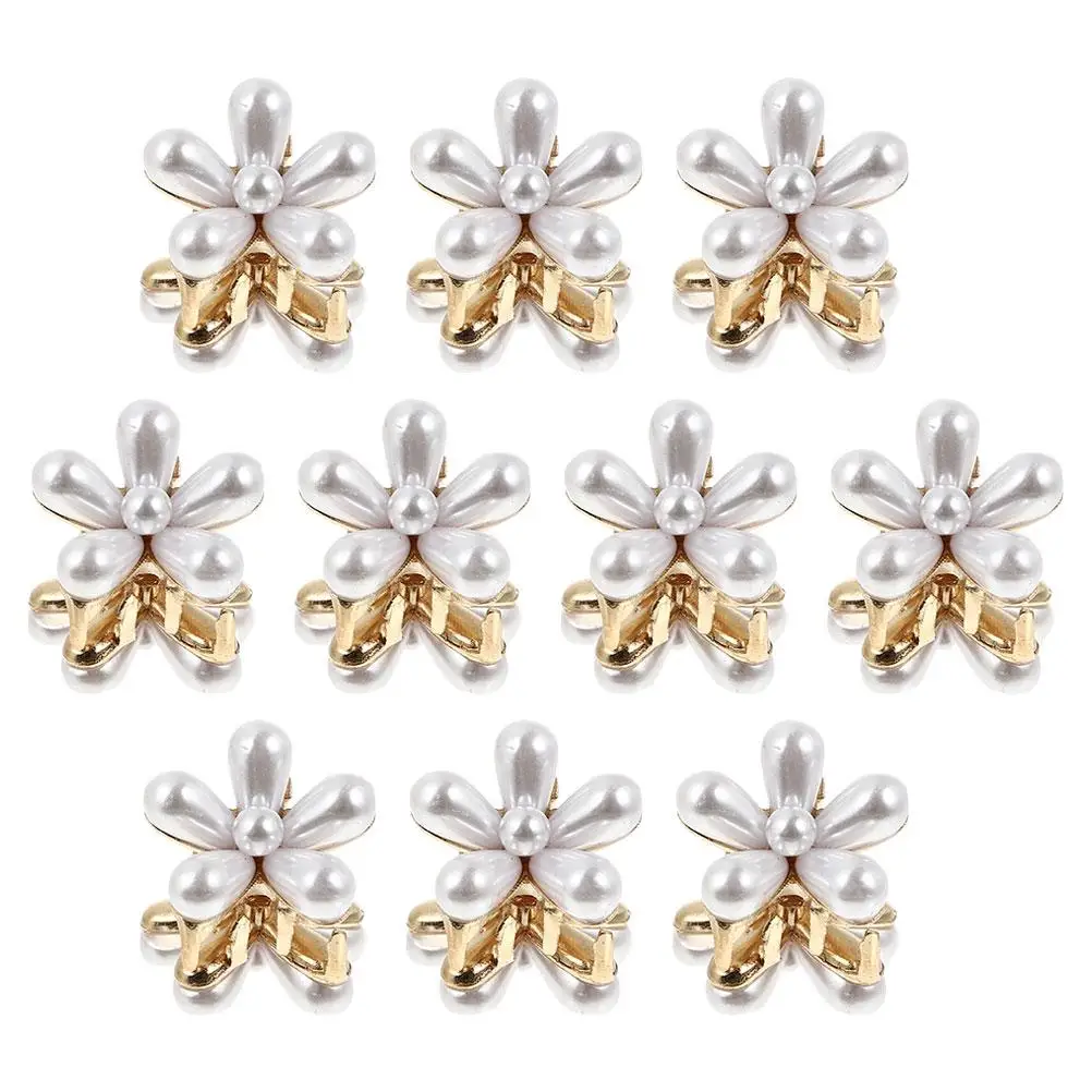 10 Pcs Pearl Hair Clip Clips for Travel Mini Alloy Sweet Temperament Girls Kids Tiny
10 Pcs Pearl Hair Clip Clips for Travel Mini Alloy Sweet Temperament Girls Kids Tiny