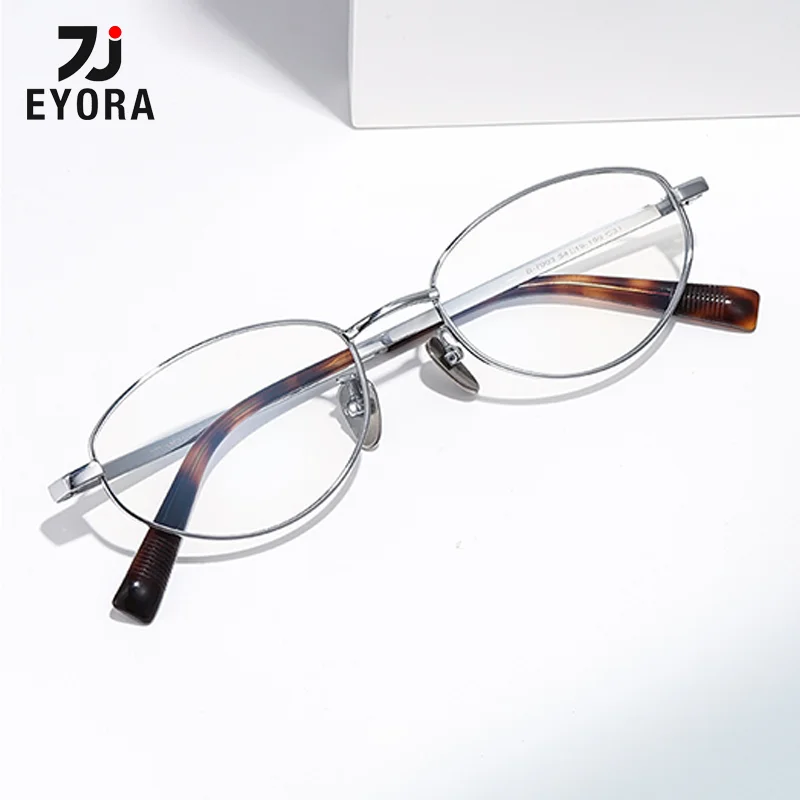 EYORA Ultralight Oval Titan Women Reading Glasses Myopia Eyewear Hyperopia Anti Blue Light Progressive Photochromic Eyeglasses
EYORA Ultralight Oval Titan Women Reading Glasses Myopia Eyewear Hyperopia Anti Blue Light Progressive Photochromic Eyeglasses