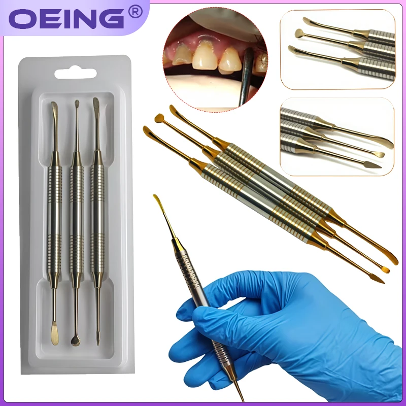 3Pcs/1Set Dental Filling Instruments, Implant Resin Materials, Periodontal Aesthetics Kits, Prosthodontic Instruments
3Pcs/1Set Dental Filling Instruments, Implant Resin Materials, Periodontal Aesthetics Kits, Prosthodontic Instruments